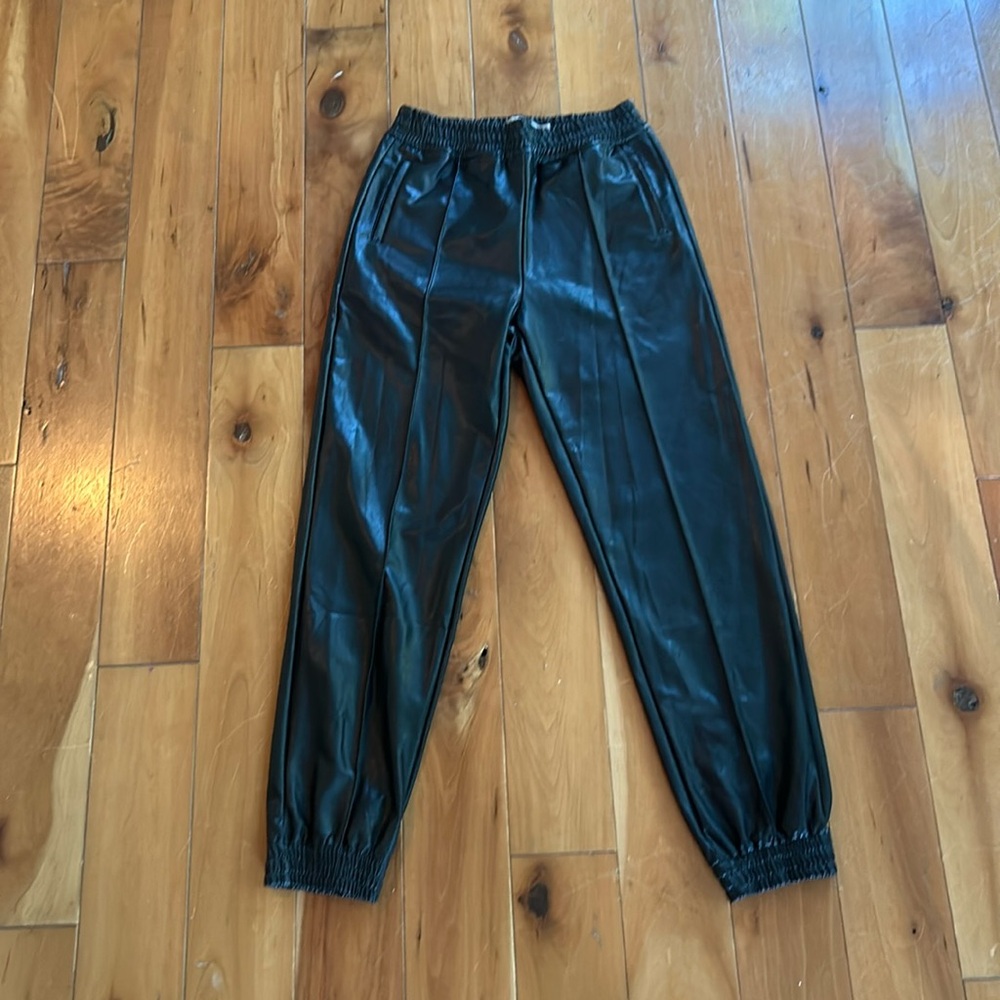 Black leather pants comfy insides